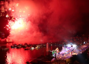 Spectacular fireworks display marks inauguration of Halong Bay